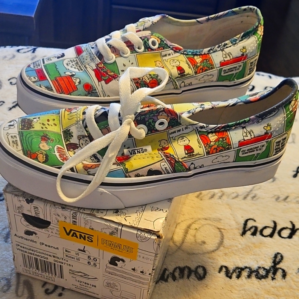 Authentic VansXPeanuts